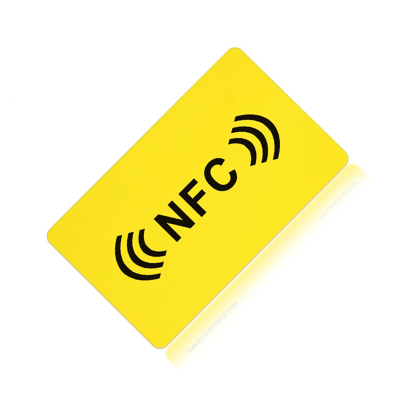 ความถี่ 13.56MHZ พลาสติก RFID Nfc Contactless Payment Security nfc Smart Card