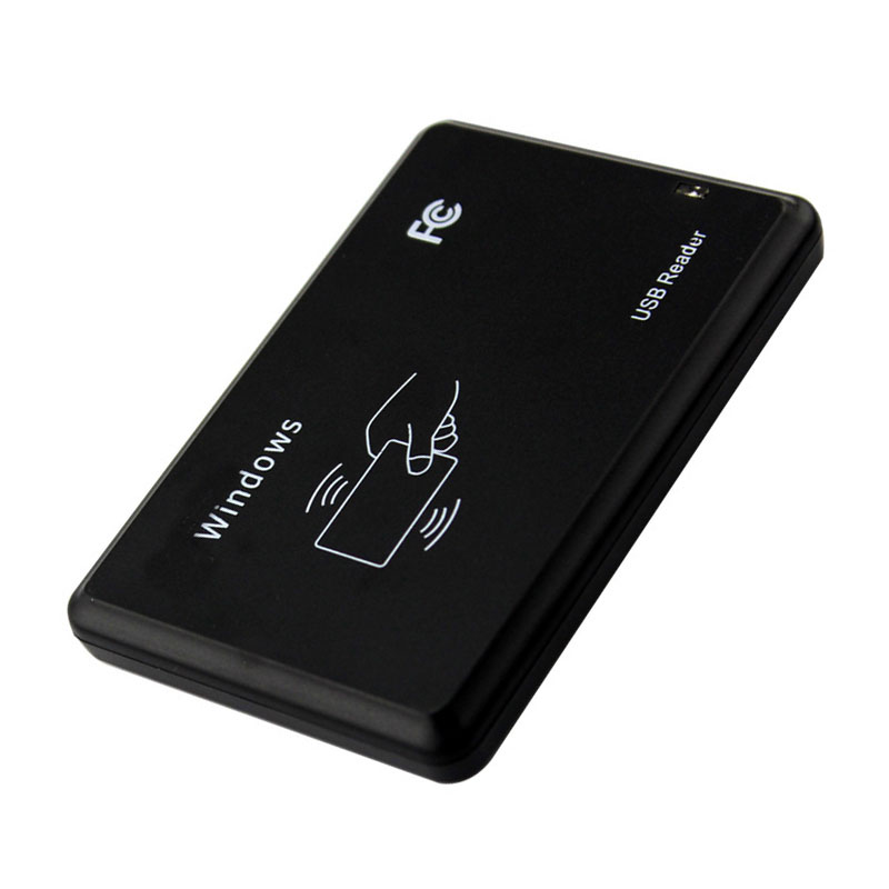 HF RS232 MF IC สมาร์ทการ์ดเครื่องอ่านบัตร Contactless Reader RFID Proximity Writer