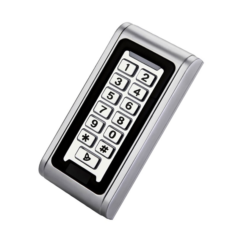 Outdoor Touch Rfid Standalone Keypad เครื่องอ่านควบคุมการเข้าออกประตู