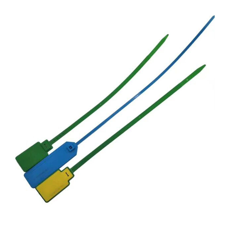 ป้ายซีลสายเคเบิลพลาสติก UHF แบบพาสซีฟแท็ก Rfid Cable Tie