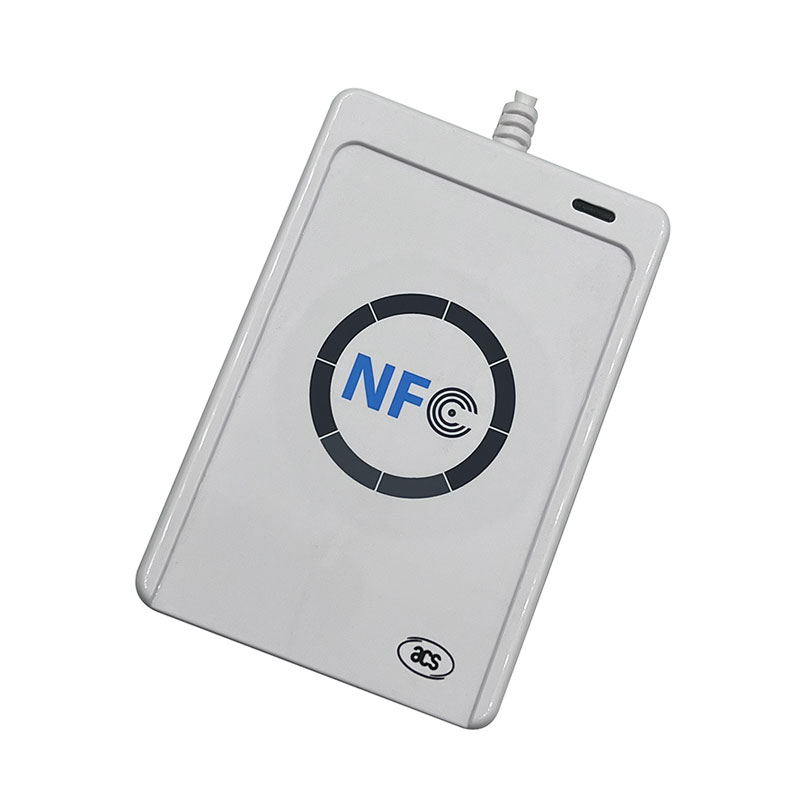 แบบพกพา ACR122U 13.56Mhz ISO14443 พอร์ต USB เครื่องอ่านชิป NFC เครื่องอ่านสมาร์ทการ์ด